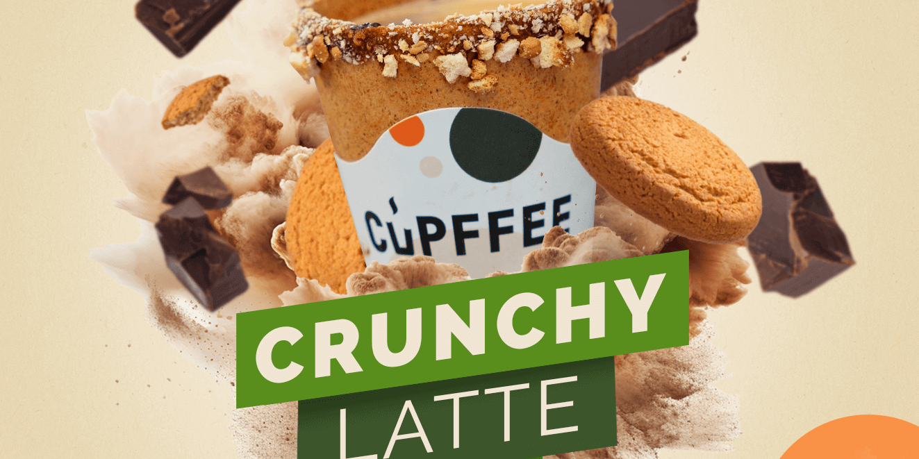 Crunchy Latte Delight with Cupffee